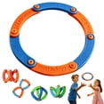 thumbnail image 2 of Foldable High Speed Flying Ring Boomerang Toy, Funny Interactive Outdoor Throwing Game for Early Childhood Kids, 2 of 9