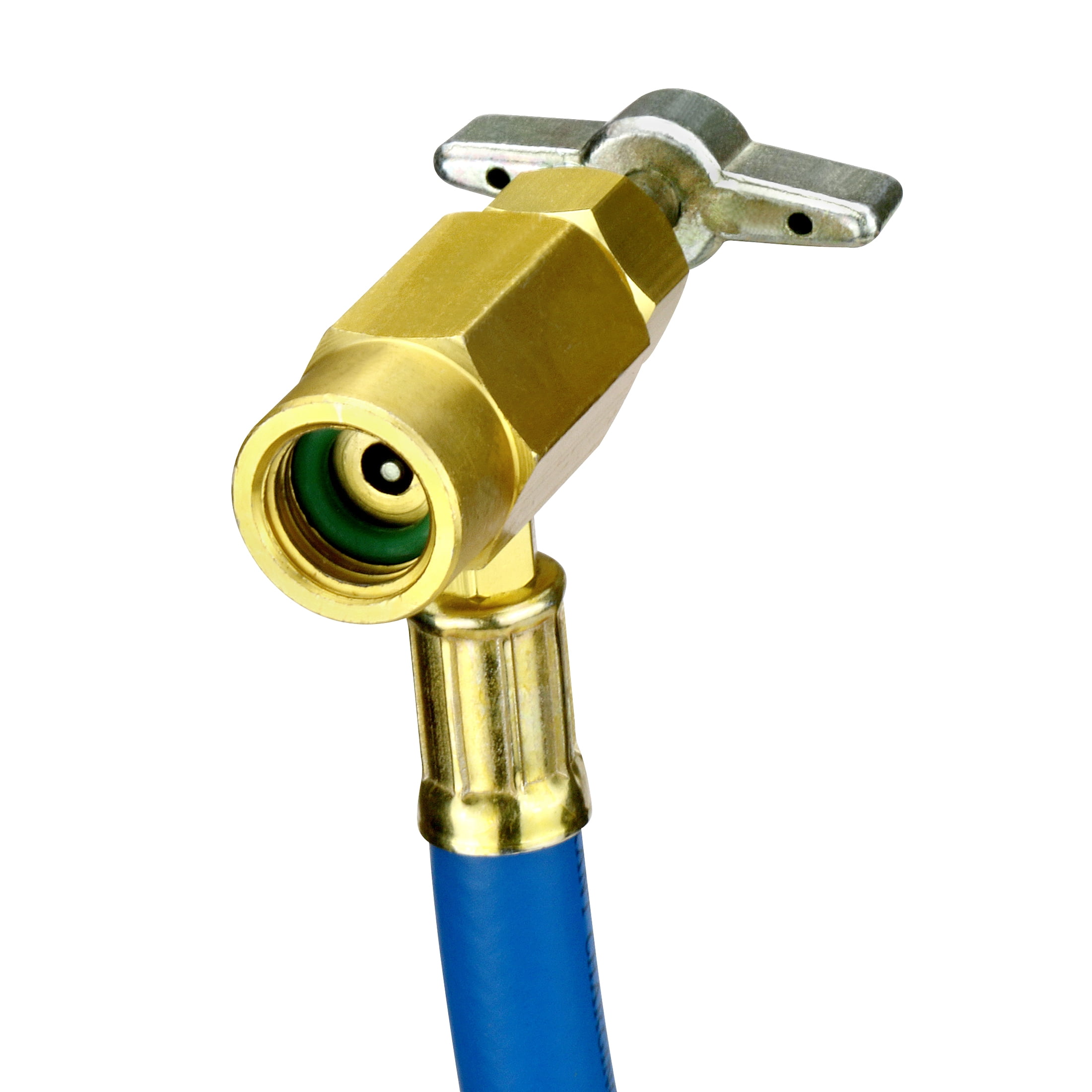 Super Tech R-1234YF Refrigerant Charging Hose with Gauge