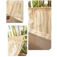 thumbnail image 6 of CIYISON Beautiful Lace Curtain Elegant Thread Weaving Transparently for Kitchens Bedroom, 6 of 11