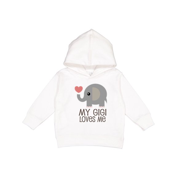 Inktastic My Gigi Loves Me Grandchild Toddler Hoodie