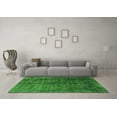 thumbnail image 3 of Ahgly Company Indoor Rectangle Oriental Green Industrial Area Rugs, 5' x 7', 3 of 4