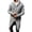 Grey, variant on Men's Hooded Cardigan Sweater, Long Sleeve Zip up Knit Jacket, Chunky Winter Layering Piece, Casual Open Front Coat, Stylish Fall Winter Top, Versatile Layer for Indoor Or Outdoor, Black L