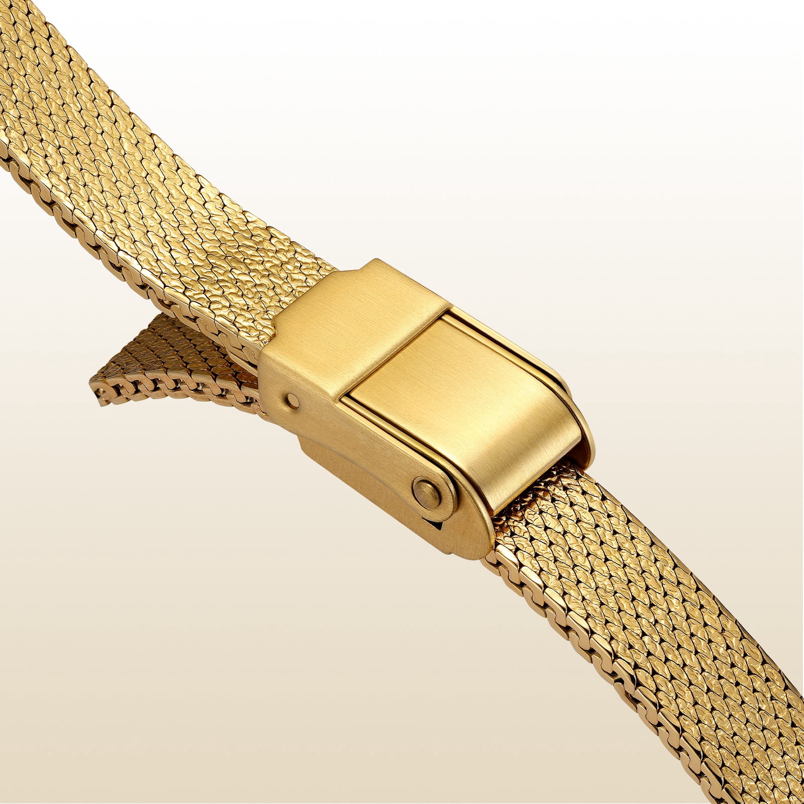 BERNY Small Gold Watches for Women, Dainty Easy to Read Oval Dial, Vintage Stainless Steel Bracelet Watch, Adjustable Mesh Band, Waterproof, Luxury Ladies Analog Quartz Wrist Watch Gifts (Green)