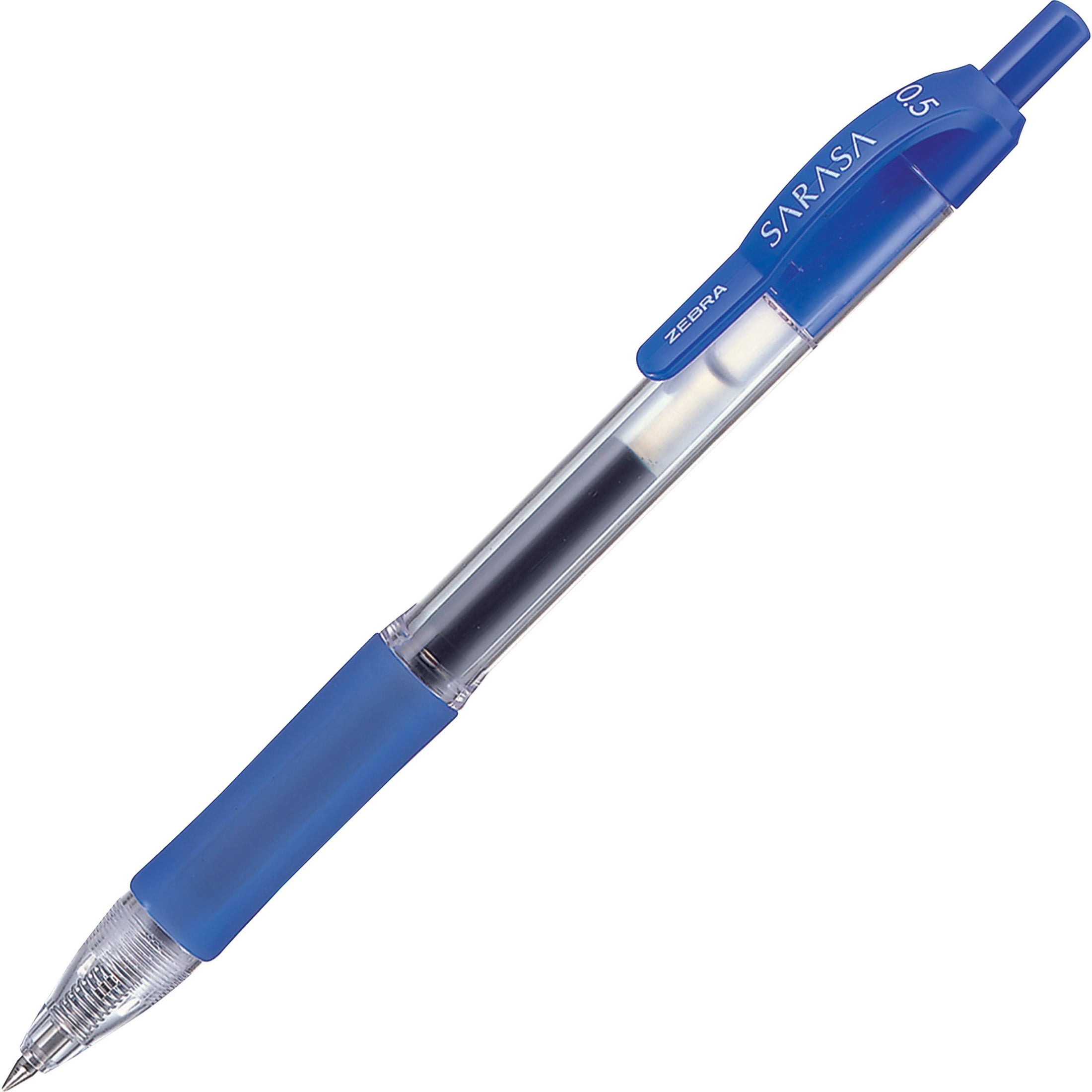 1.2mm Zebra Classic Z-Grip Flight Ballpoint Pens Blister Pack of 4 Black and Blue Ink 