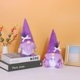 thumbnail image 4 of 2PCS Spring Gnome Decor Lavender Gnomes Decorations for Home Swedish Gnome Gifts for Women Handmade Purple Kitchen Decor Spring Summer Tier Tray Decor, 4 of 9
