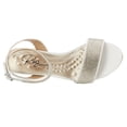 thumbnail image 3 of Ros Hommerson Leslie Women's Ankle Straps Sandals In White, 3 of 6