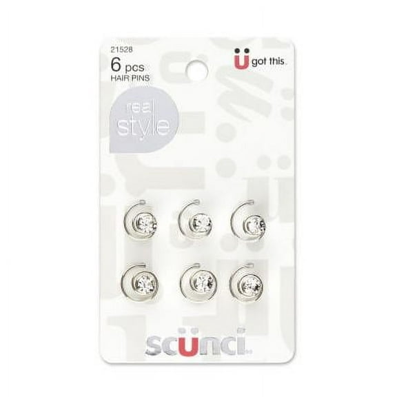 DIAMOND SPIN PINS 6 CT