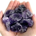 thumbnail image 6 of Topboutique 0.44 lb Amethyst Quartz Amethyst Stone Rough Crystal Stone Reiki Stone Tumbling Rocks Amethyst Healing Crystal Chakra Stone for Meditation Reiki Collection,2-3cm/0.78-1.18in, 6 of 6