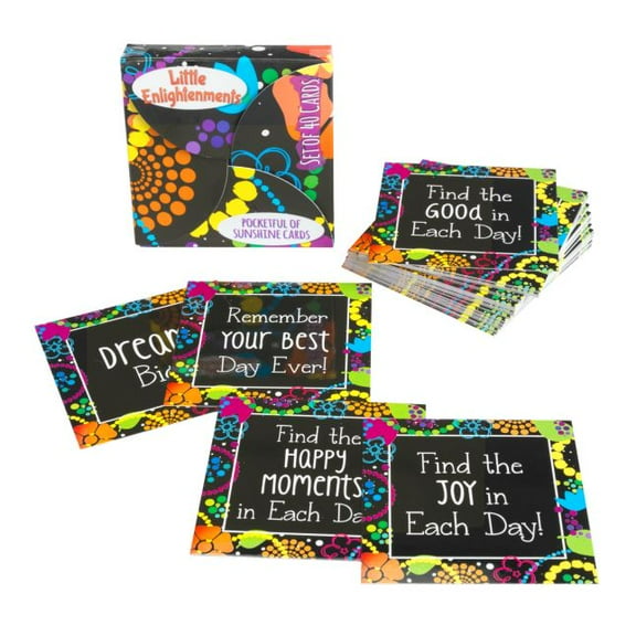 Really Good Stuff Little Enlightenments Pocketful of Sunshine Cards ? Set of 40