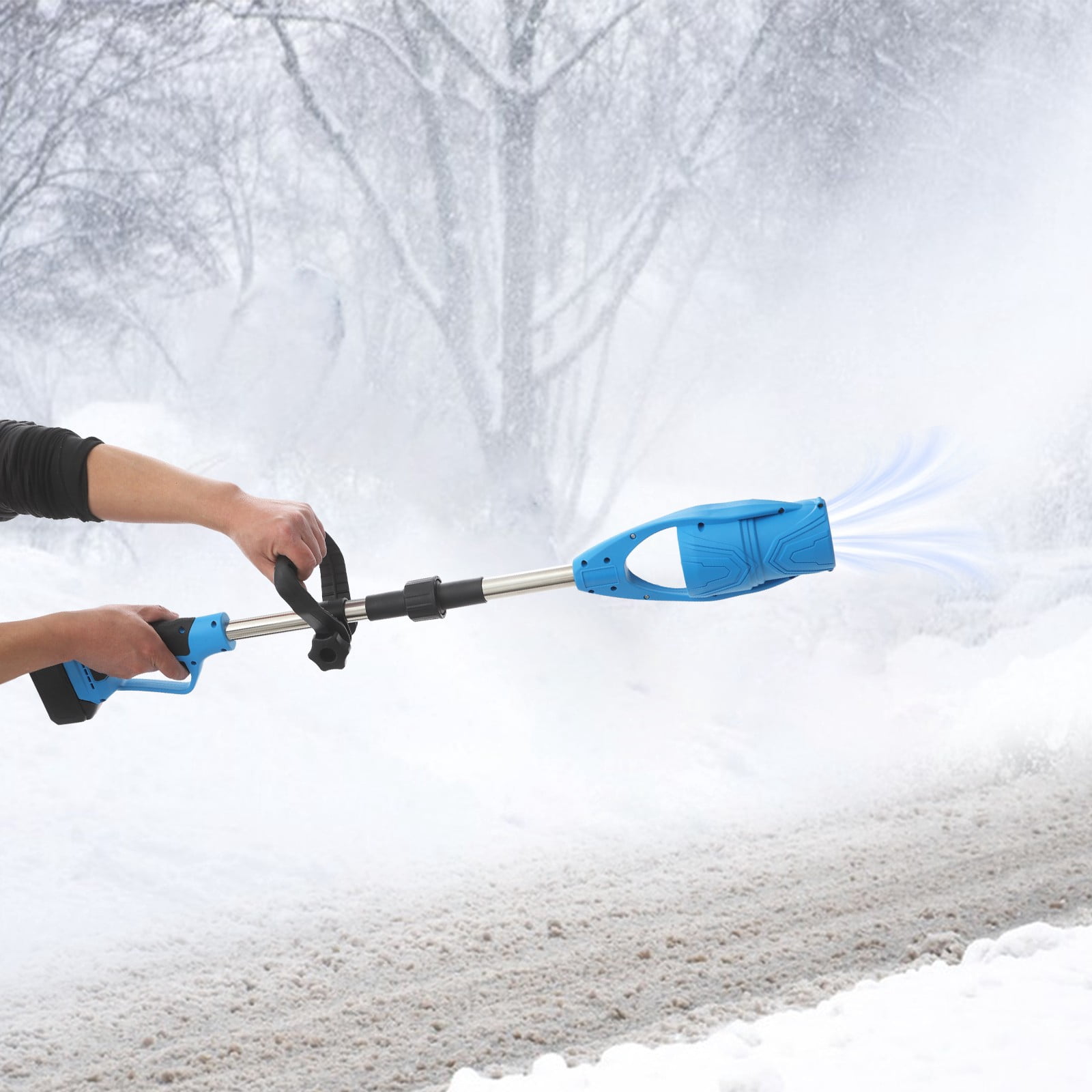 1 PCS  Cordless Leaf Blower, Lithium Battery Powered Leaf Blower, Electric Leaf Blower for Lawn Care