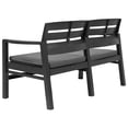 thumbnail image 3 of vidaXL Ensemble de Salon Extérieur 4 Pcs Plastique Anthracite, 3 of 5