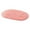 Watermelon Red, variant on Farfi Solid Color Fluffy Non-Slip Water Absorption Bathroom Bedroom Mat Pad Carpet Rug (Wine Red,Oval,30*50cm)
