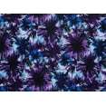 thumbnail image 2 of Zelouf Print On Ity  , Sewing, DIY, Crafts Fabric by the Yard, 467 Cobalt/purp, 10 Yard, 2 of 2