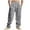 hgg312-Dark Gray, variant on Yaoyar Mens Linen Pants Yoga Beach Loose Fit Casual Summer Elastic Waist Drawstring Baggy Trousers with Pockets