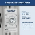 thumbnail image 3 of ALORAIR 780CFM Crawlspace Ventilation Fan with Humidistat, IP55 Rated Basement Stainless Steel Exhaust Fan, Built-In Isolation Net 9.13 Inch Foundation Vent Fan for Crawl Space,Garage,Attic,Grow Tent, 3 of 8