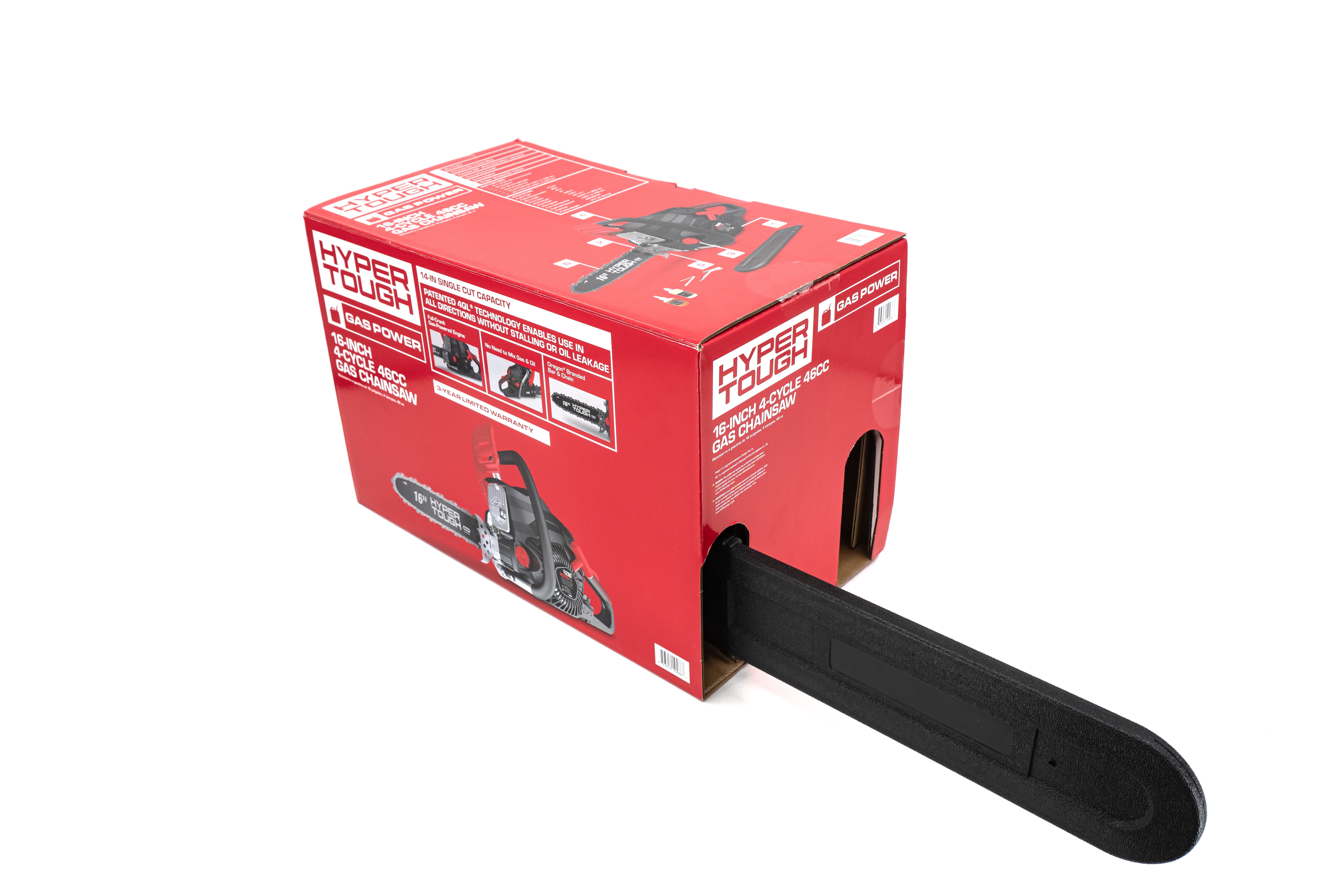 Hyper Tough 16" 46cc 4-Cycle Gas Powered Chainsaw