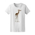 thumbnail image 2 of Side View Of Fallow Deer Fawn T-Shirt Women -Image by Shutterstock, Female Large, 2 of 4