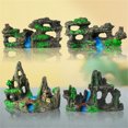 thumbnail image 5 of Resins Mountain Aquariums Decoration Natural Underwater Artificial Landscape for Pet Resting and Playing, 5 of 8