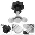 thumbnail image 6 of 2pcs Threaded Connectors For Rv And Camper Track Accessories Clamping Screw Knob Threaded Nut Fitting Track Double Lug Threaded Nut (M8), 6 of 8
