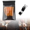 thumbnail image 1 of Bolsa de tijeras de peluquero Bolsa de tijeras de peluquero con cinturón Bolsa de cintura de peluquero portátil de cuero de PU Bolsa de peluquería Naranja Claro Fernando Estuche para tijeras de peluquero, 1 of 8