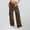 Brown, variant on Abomasnow Women's Cargo Sweatpants Fleece High Waisted Wide Leg Athletic Pants Casual Baggy Sweat Pants with Pockets