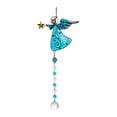 thumbnail image 2 of Premium 45cm Ventana Colgante Colgante Patio Patio Porche Decorativo Windchime Reflector de lámpara solar Carillones azul Soledad Campanilla de viento colgante colgante, 2 of 9