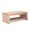 Natural / Engineered Wood, variant on FunMay Rustic Beaded Edge Rectangular Coffee Table, Antique Natural / Light