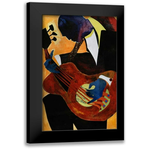 Mayers, Gil 10x14 Black Modern Framed Museum Art Print Titled - Cool Hand