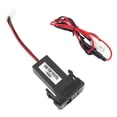 thumbnail image 2 of Speravity Conector de interfaz USB dual 12V 4.2A para Hilux VIGO Teléfono de carga MP3 MP4 PAD Tablet PC 22x33mm 20x40mm Accesorios para motos No.02, 2 of 6