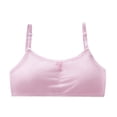 thumbnail image 2 of Girls Sports Bra 10-14 Years Old Teen Training Lingerie, Adjustable Shoulder Strap Fixed Cup Bralette, Breathable Cotton Comfort Underwear, Seamless Supportive Puberty Vest, Non Slip Daily Top, 2 of 3