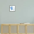thumbnail image 2 of Stupell Industries Patterned Blue Sea Turtle Beach Phrase Calligraphy Painting Black Framed Art Print Wall Art, Design by Jackie Decker, 2 of 5