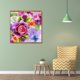 thumbnail image 5 of Cuadros Decorativos 5D bricolaje ronda completa taladro diamante pintura punto de cruz bordado (Flower01) Likrtyny embutido en tela, 5 of 9
