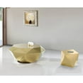 thumbnail image 4 of Meridian Furniture Gemma Gold Coffee Table, 4 of 5