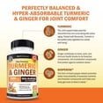 thumbnail image 5 of BioSchwartz Turmeric Curcumin 2000mg with Ginger and Black Pepper, Joint Health & Immune Support, 160 Count, 5 of 11