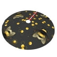 thumbnail image 2 of Kll 36" Christmas Tree Skirt Bumblebee Xmas Tree Skirts Mat For New Year Xmas Holiday Party Indoor Outdoor Home Decoration, 2 of 9