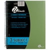 Its Academic 92213 11-in X 8.5-in 3-Subject Notebook
