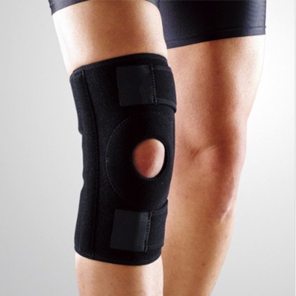 Knee Brace with Side Stabilizers Gel Pads for Maximum Knee Pain Support and fast recovery for