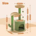 thumbnail image 3 of Torre pequeña para gatos Cat Tree PAWZ Road Cactus con rascador, 3 of 7