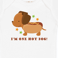 thumbnail image 4 of Inktastic Dachshund Hot Dog Funny Boys or Girls Baby Bodysuit, 4 of 5