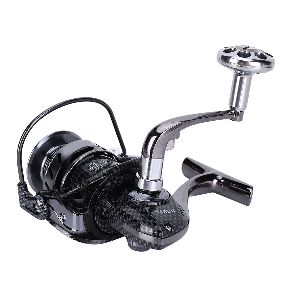 Lightweight Saltwater Spinning Fishing Reel Metal Folding Rocker Arm RA5000 (5.5 in / 14 cm)