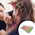 thumbnail image 3 of Vogacara Paquete de 50 cepillos para pestañas, accesorios multicolores para mujeres, varitas dulces para el Día de San Valentín, pinzas para Pinceles de maquillaje y herramientas Varilla Rosa/Verde, 3 of 6