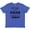 Retro Heather Royal, variant on Inktastic My Dad is a Teacher and a Hero Youth T-Shirt