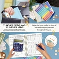 thumbnail image 3 of Budget Planner - Monthly Budget Book with Expense Tracker Notebook, Undated Bill Organizer & Finance Planner (7''x10'')-Blue, 3 of 7
