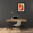 thumbnail image 3 of Driben, Peter 25x32 Black Ornate Wood Framed with Double Matting Museum Art Print Titled - Mid-Century Pin-Ups - Beauty Magazine - Hot in Black, 3 of 4