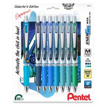 Pentel Slicci Penne Gel 0,25 Mm | Set Da 8 Colori Assortiti | Inchiostro Scorrevole E Senza Acidi | Perfette Per Craft E Journaling