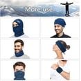 thumbnail image 4 of MMTX Winter Tubular Neck Warmer Multi-Use Unisex Neck Warmer Scarf Scarf Headband UV Protection Elastic Neck Bandana Balaclava for Cycling Fishing Hiking and Skiing, 4 of 7