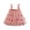 Watermelon Red, variant on FAKKDUK Toddler Kids Girls Sleeveless Layered Tulle Tutu Dress Party Princess Strap Dresses Sundress Kid Clothes Summer Dress for Little Girls A-line Lace Floral Girl Dress,4 Years&Gray