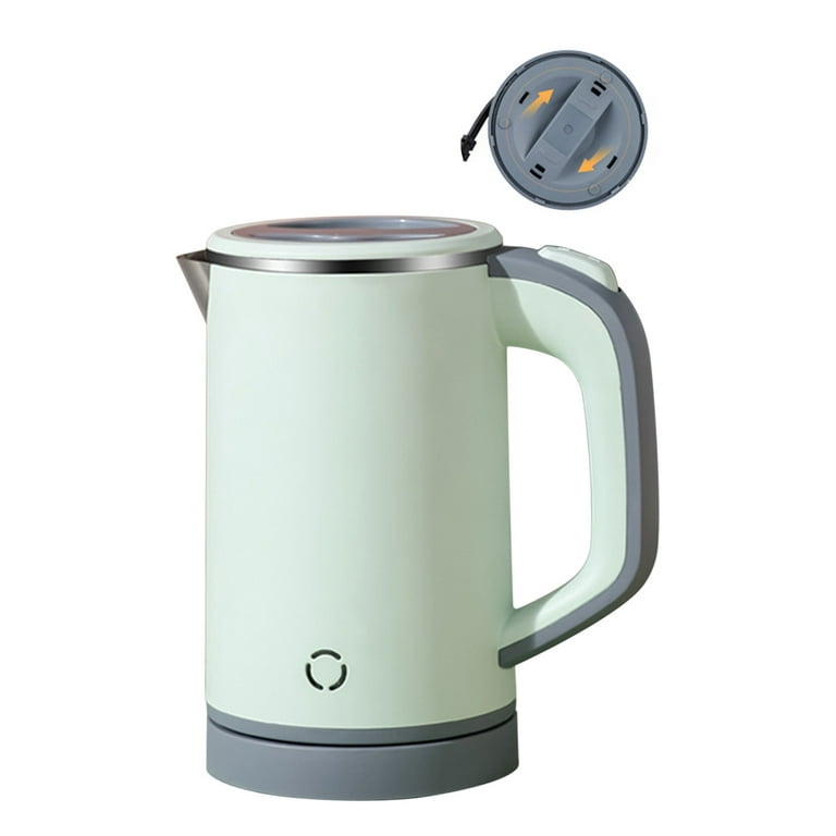 0.8L Small Electric Kettles Stainless Steel, Travel Mini Hot Water