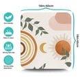 thumbnail image 3 of Washable Rubber Boho Floral Retro Dish Drying Mats for Kitchen Counter Home Large Coffee Bar Pad Accessories and Decor for Utensils Stemware 16''x18'', 3 of 4