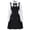 Black-zaKpA, variant on Toddler Girl Bow Patchwork Button Preppy A Line Dresses Long Flounce Sleeve